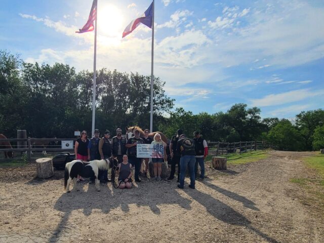 Combat Veterans Motorcycle Association® Donates $10,000 to Replace Stolen Counseling Trailer at Healing with Horses Ranch